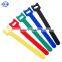 Reusable Adjustable Colorful Back to Back Hook and loop Strap Nylon cable tie Fastener