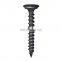 Black Self Tapping Phosphating Drywall Screws With Bugle Head