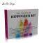 No need UV lamp Dipping powder bulk 3 in 1 nail dipping powder system 15ml bottle dipping liquid