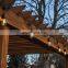 48FT Outdoor String Lights Set S14 LED Edison Bulbs included Christmas Waterproof Connectable Luminar Outdoor String Lights