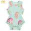 Cute Toddler Dreamcatcher Playsuit Cheap Infant One Piece Pom Pom Clothing Rompers