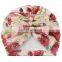 Babys kids floral print hat