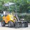 articulated mini tractor trencher loader for farm garden