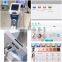 2 in 1 Qswitch ndyag tattoo removal +  ipl+opt+shr super hair removal machine
