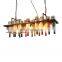 New Design Art Glass Plate Pendant Lighting