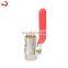 JD-4010 Nice quality inch  high pressure ball valve kit with nut