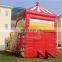 Clown theme inflatable land  slide,commercial giant inflatable slide for sale