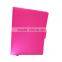 Pink Flat Diaries Logo Design Office & School Supplies Silicone Rubber Exercise Book Whloesale