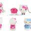 Hot selling low price hello ketty cartoon usb stick wholesale free samples