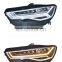 Upgrade full LED matrix headlamp headlight with dynamic plug and play for audi A6 C7 and A6 C7 PA head lamp head light 2012-2018