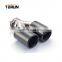 Hot sale high quality Universal two brothers exhaust black series dual exhaust tip