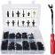 240 PCS 12 kinds fixing clips screw kit Panel Universal Mixed Auto Fastener Clip Kit