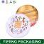 Food grade colorful print logo white cardboard beautiful decorative custom made paper moon cake box