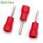PTV1.25-10 pin type pre-insulated terminal cold-pressed insulated terminal