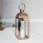 Modern  Rose Gold Stainless Steel Wedding Lantern Copper Lantern