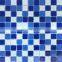 green and yellow mix color crystal mosaic tiles swimming pool glass mosaic tiles splash back hot melted pool mosaics tiles