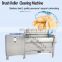 SUS304 Industrial potato taro brush roll washing and peeling machine