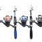 Factory Directly Sale Portable Telescopic Fishing Rod and Reel Combo Full Kit Set Fishing Gear for Kids