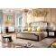 luxury design classic blue leather cama king bed lit bedroom set