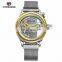 FORSINING 206 Men Automatic Mechanical Stainless Steel Casual Watch High Quality