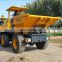 constructed articulated hydraulic 3ton site dumper with 180 degree rotating bucket