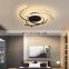 Minimalist Modern LED Aluminum Ceiling Light Modern Living Room Bedroom Chandelier for Office Home and Hotel