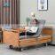 3 Function Electric Motor Wooden Head Board Hospital Profiling Beds for Elderly Patient Home Care