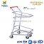 Japan Style unfolding pink color Shopping Trolley smart Cart