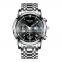 NIBOSI Luxury Military Watch Men Quartz Clock Male Full Steel Casual Business Casual Watch 30m Waterproof Date 2516