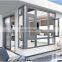 High Security Double glazing aluminum casement window for resistance hurricane