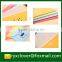PP stationery plastic magic tape button colorful document bag