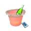 Cheap Portable Cocktail Beer Holder LED Ice Bucket Remote Control Ice Bucket & Chiller
