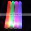 Low Moq Custom logo Party Sticks Glow in Dark  Led Foam Glow Sticks