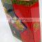 FDT custom glossy lamination full color logo printed square tea storage gift box