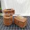 Hot Sale Rattan Woven Rectangle Round Tissue Box Wicker Tissue Holder Storage Basket Vietnam Manufacturer
