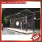 public bus stop shelter canopy awning with aluminum framework and polycarbonate sheet