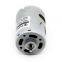 RS-545SA OD Φ 35.8/36 mm carbon brush DC motor with plastic end cap