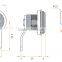 2015 FEILEI MS407-1 factory sell wenzhou zinc cabinet door cylinder lock