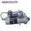 Mitsubishi M009T82479 Electric Starter Motor Manufacturing China Vehicle Starter Motor ODM Custom Mitsubishi Engine Starter Motor for Cummins Engine