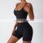 Yoga Clothing Fitness Gym Active Wear Sustainable Yoga Wear 2Pcs Set Women Yoga Sports Wear Activewear Sexy