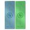 Custom Pu Leather Yoga Mat Anti Slip Yoga Mat With Logo