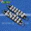 hotsale festoon 44mm 12smd 1210 car led bulb c5w , 12v led car festoon