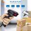 Handheld Barcode Reader 2D Wireless Barcode Scanner with USB Cradle Receiver Charging Base & Button Control