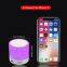 Split S10 Bluetooth speaker LED Colorful Lights Speaker Portable Bluetooth Speaker for Bedroom Outdoor Music Sound MP3 Player
