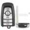 FCC M3N-A2C93142600 smart key 5 button 902mhz ID49 NXP Original chip NCF2951F for 2017-2020 Ford Edge Fusion Explorer Mustang PN 164-R8149