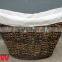 Rush laundry basket (with 200g cream color liner)