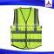 reflective vest with pockets high visibility safety vest road safety vest