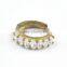 Earring, Fashion Jewelry Zircon Crystal Pave Setting Brass Earring, Earring Jewelry Wholesale T715