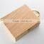 Wooden wine gift boxes for wine glasses