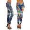 Wholesale Women Plus size custom printed leggings